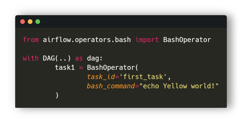 Bash Operator