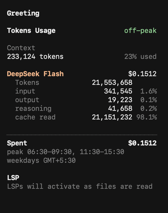 opencode-usage-panel sidebar