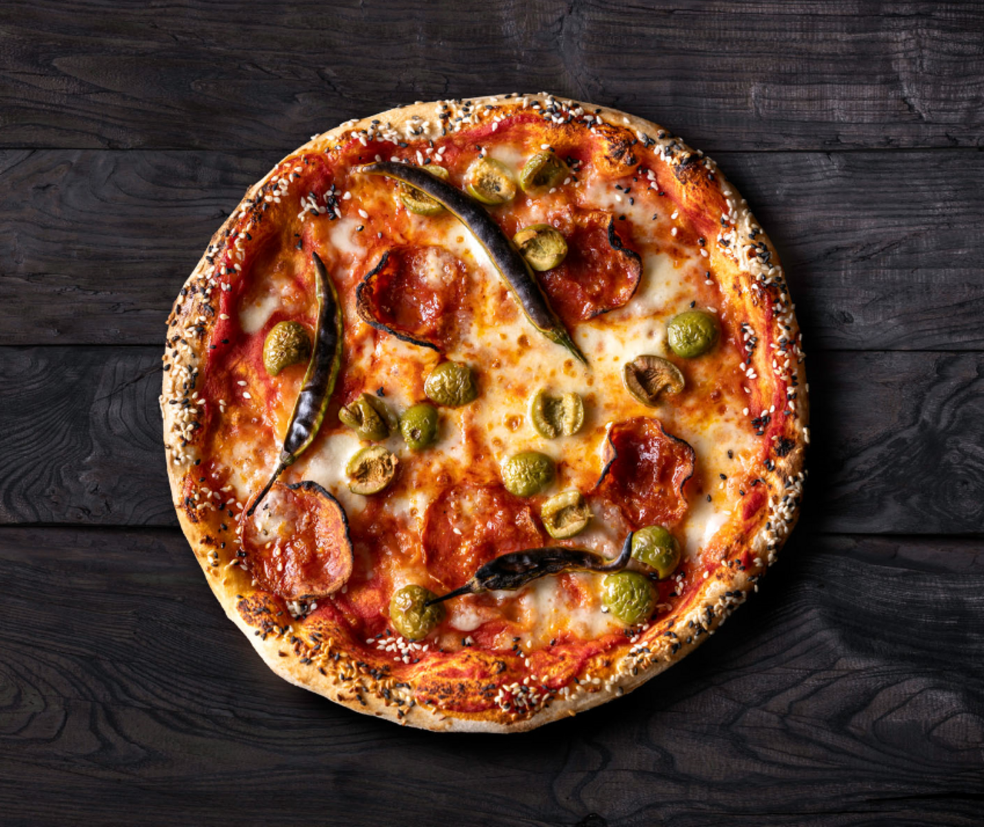 Cheese Chilly Pizza