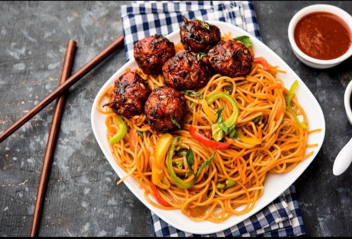 Chowmein Manchurian