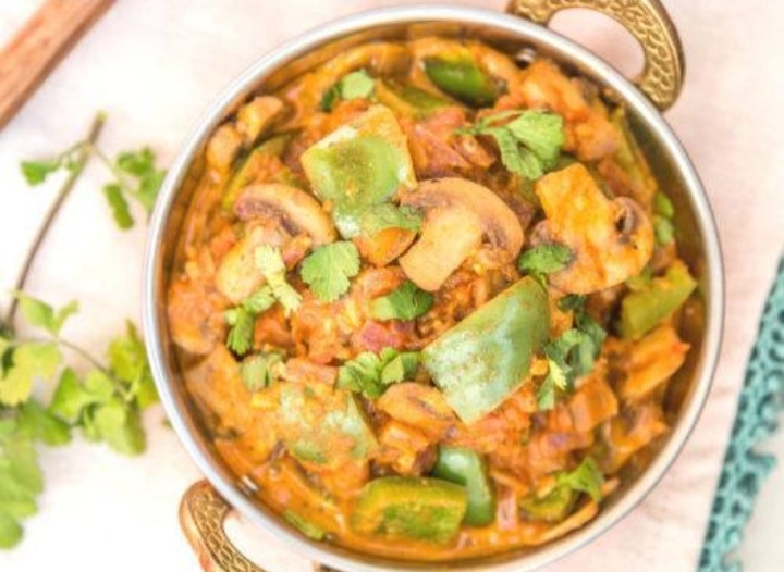 Mushroom Kadhai