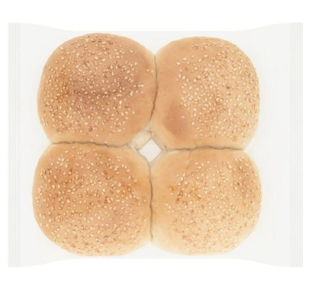 Burger Buns (4 pcs)