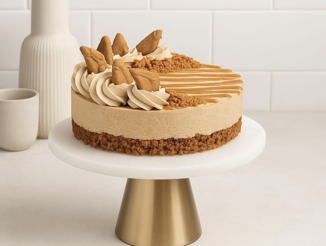Lotus Biscoff Cheese Cake