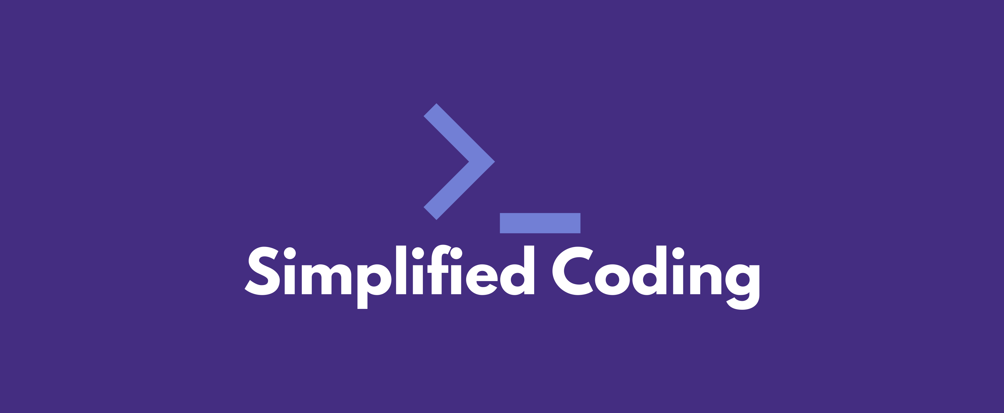 Simplified Coding Logo