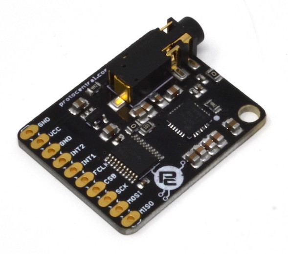 ProtoCentral MAX30003 Single-channel ECG breakout