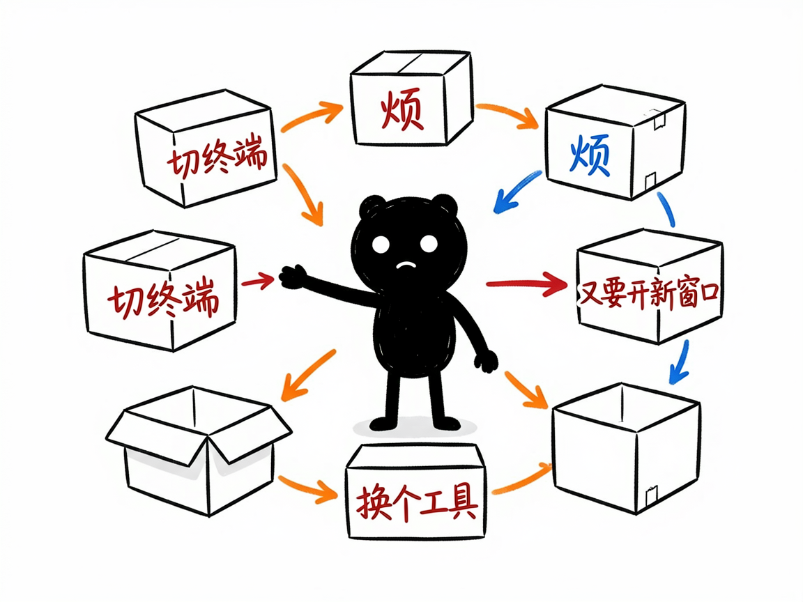 开发者被各种 AI 工具分散注意力,每个工具一个入口