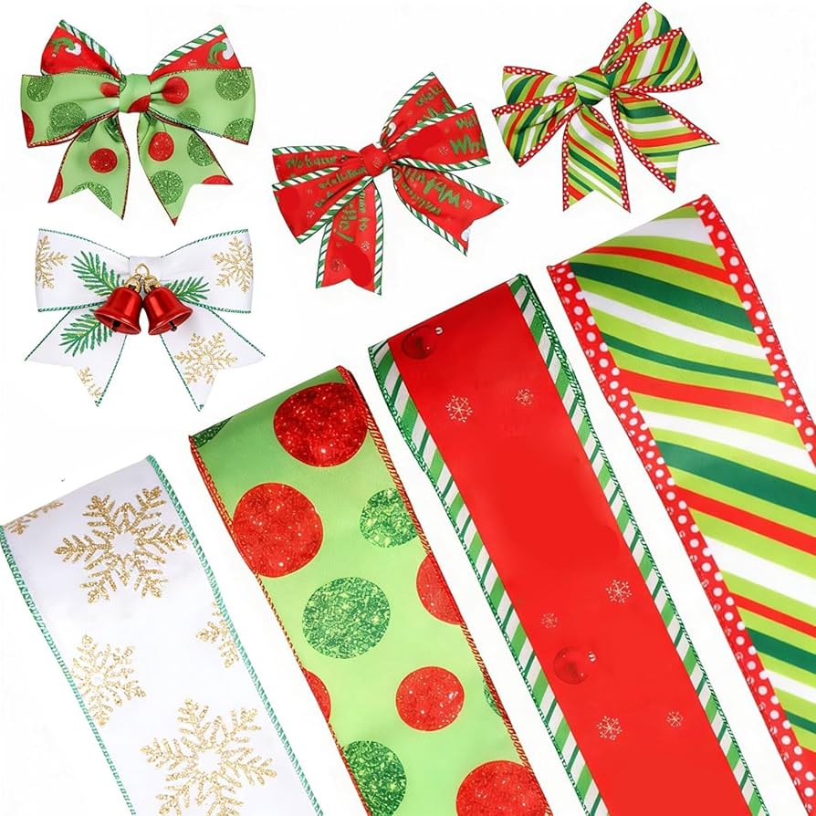 Holiday Printed Ribbon
