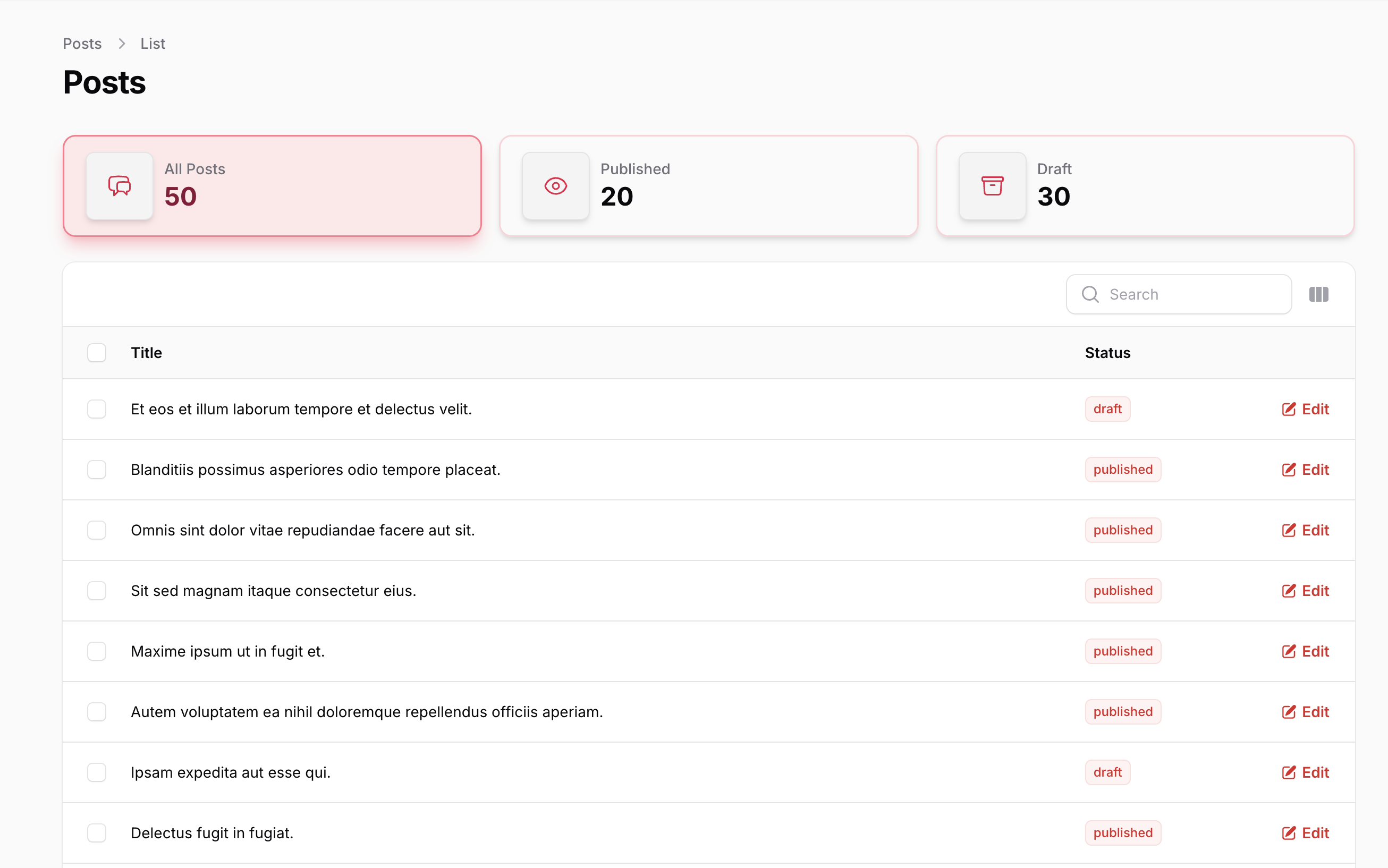 Widget Tabs - Filament
