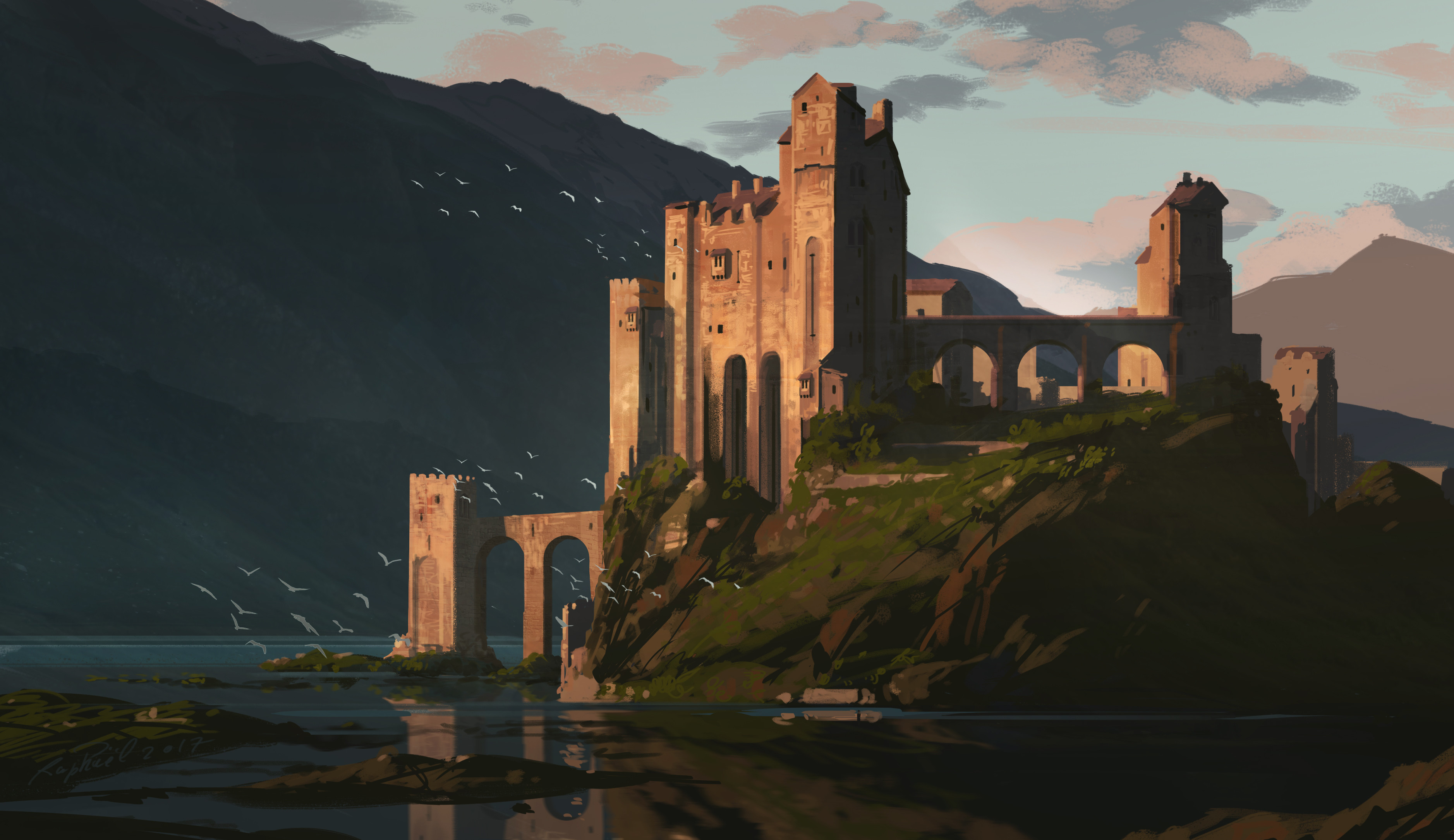 Castle on a Lake