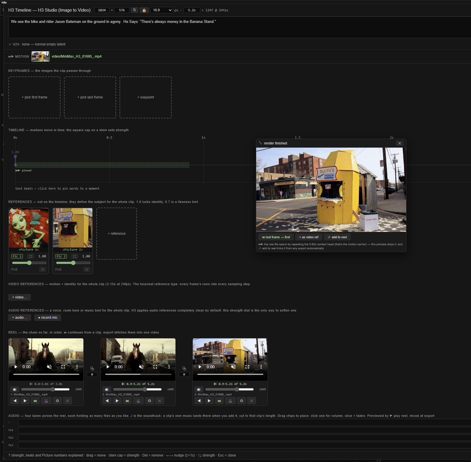 The fullscreen editor
