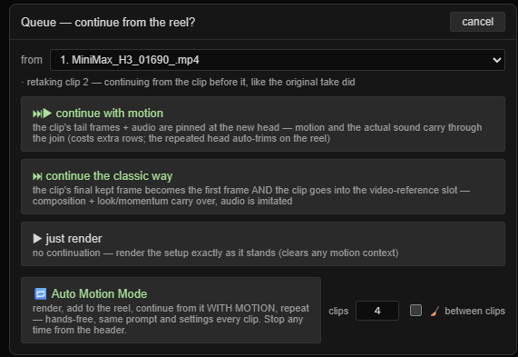 The queue chooser