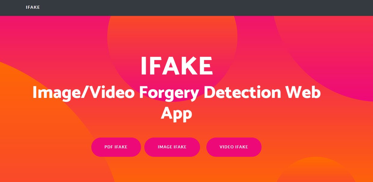 GitHub - shraddhavijay/IFAKE: IFAKE is an application for detecting ...