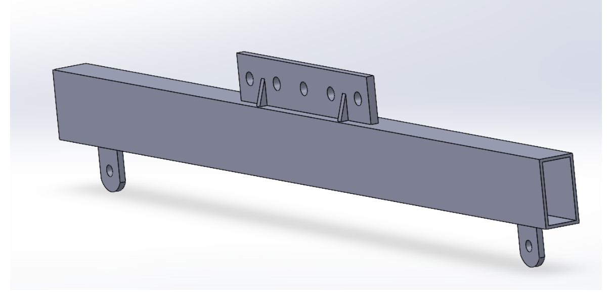 Adjustable lifting fixture CAD assembly