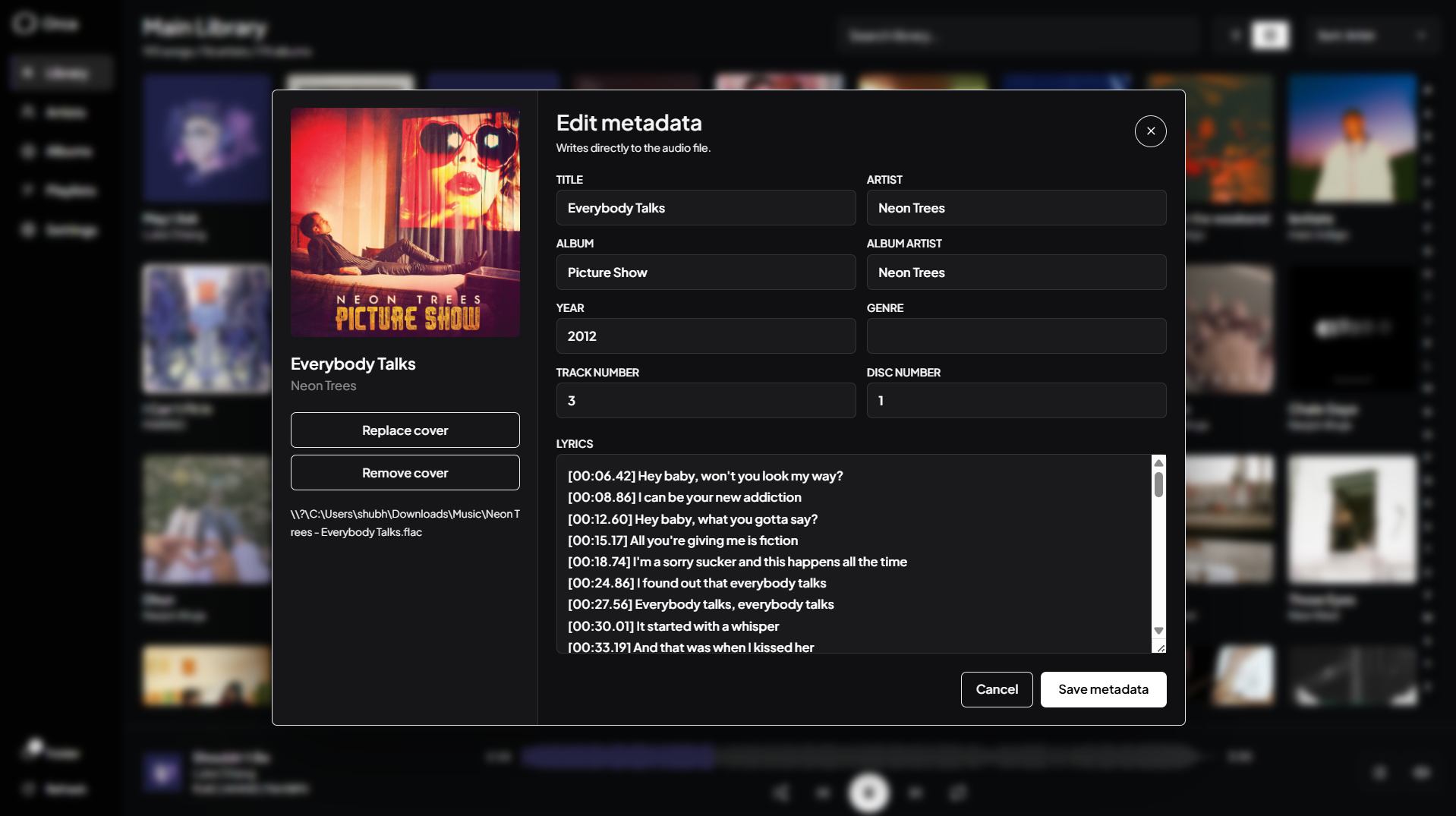 Metadata Editor