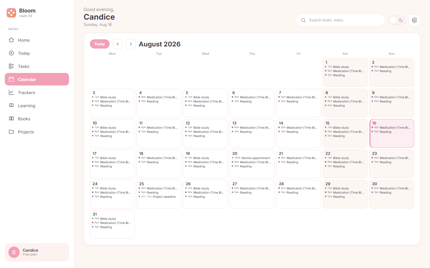 Calendar