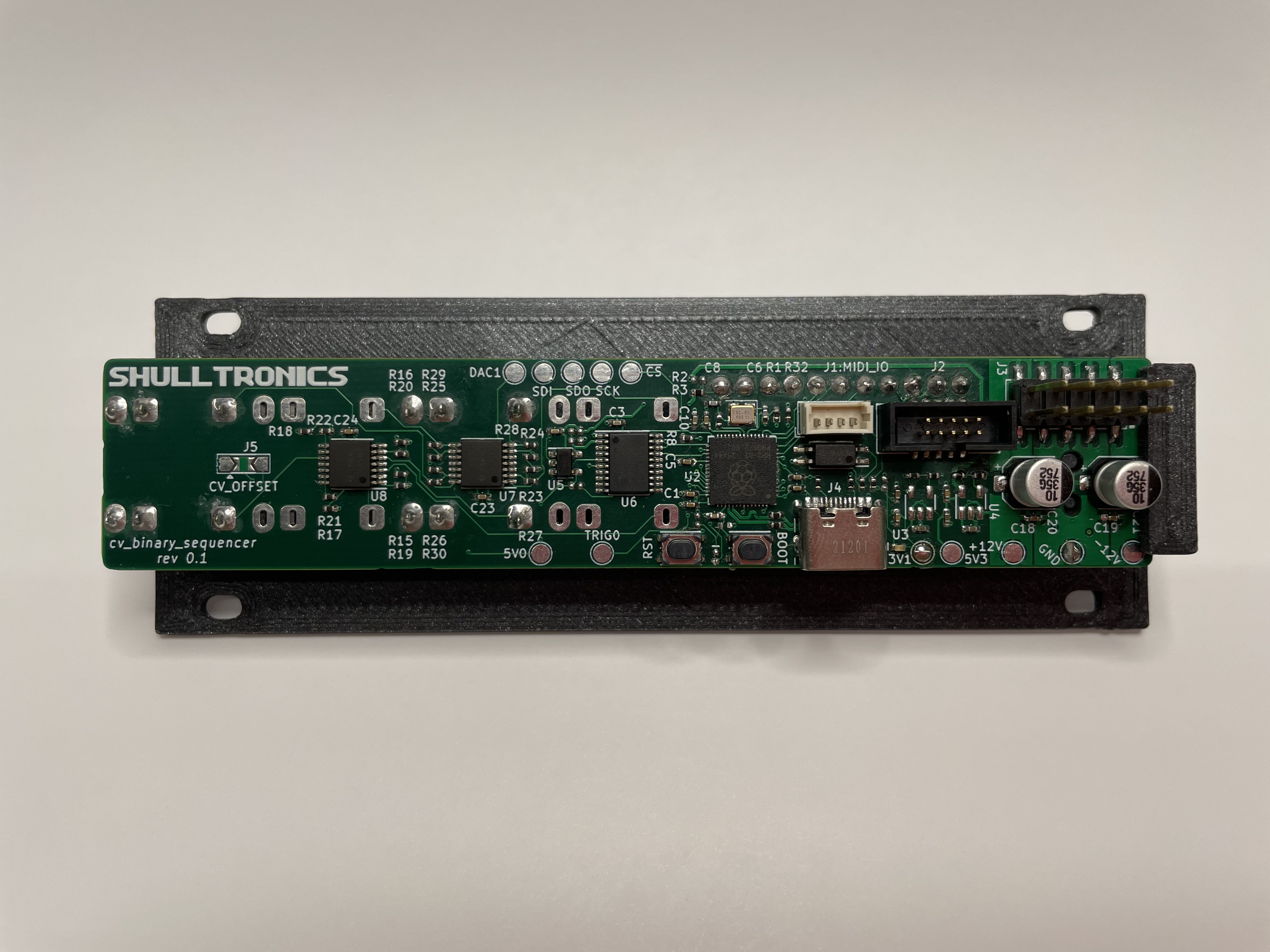 Cv binary seq eurorack, from the project README