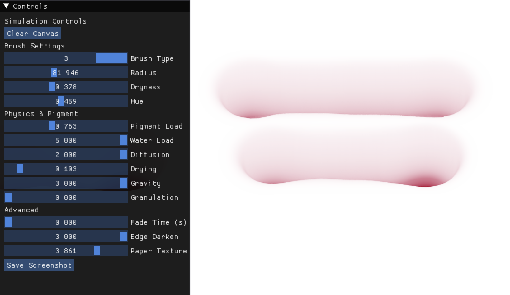 Watercolor Simulation
