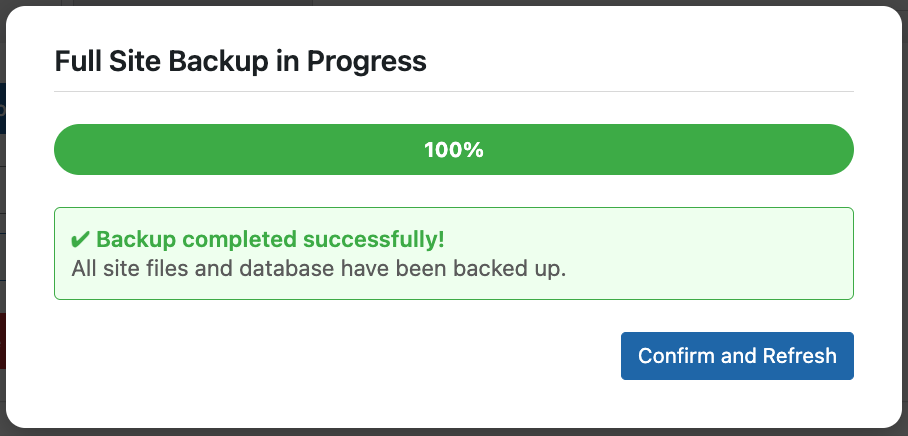 Backup