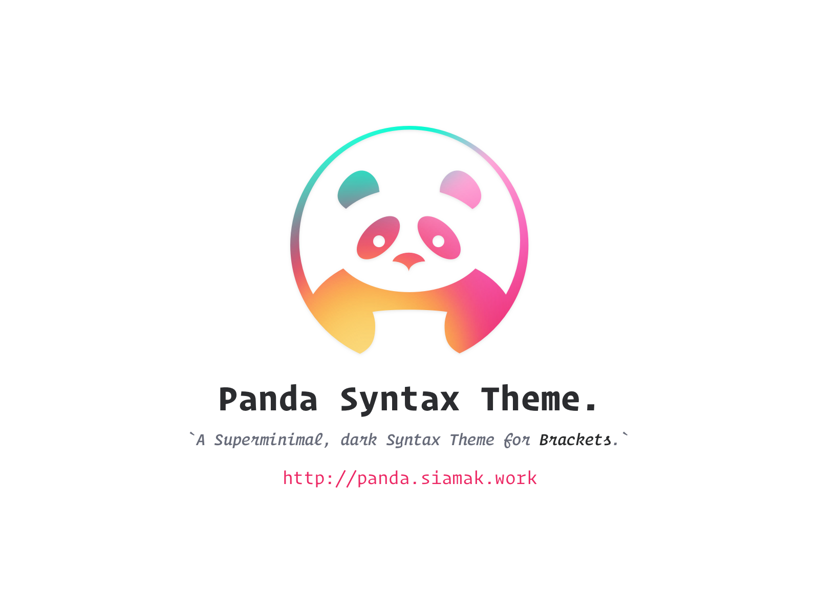 Panda Syntax Brackets