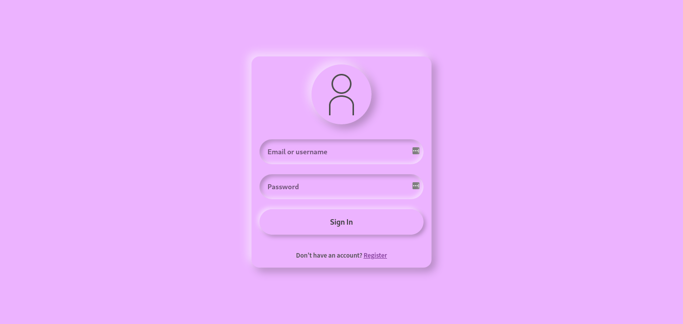 Login Page