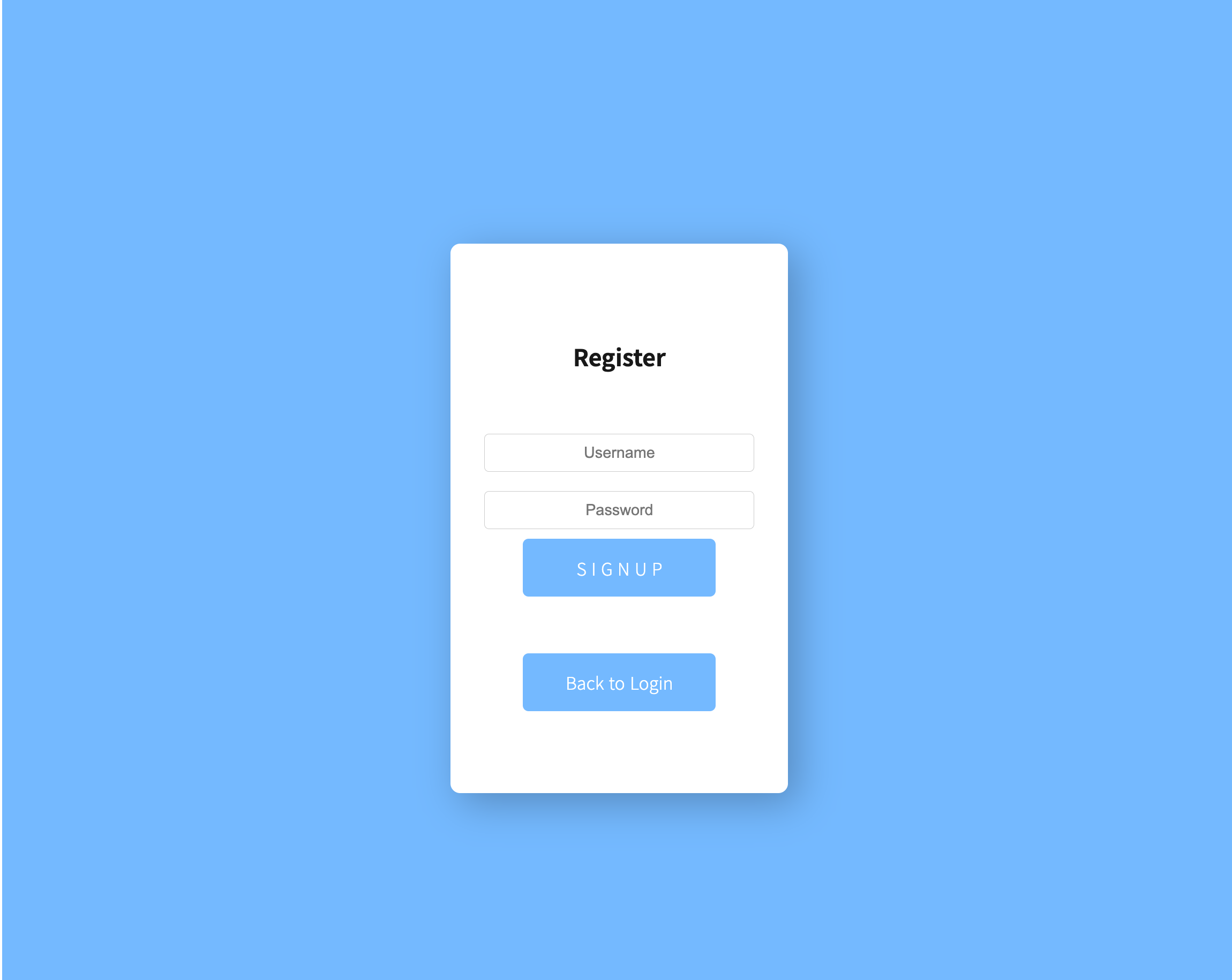 register page