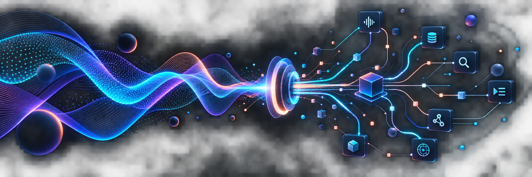 Abstract sound waves becoming a network of MCP tools