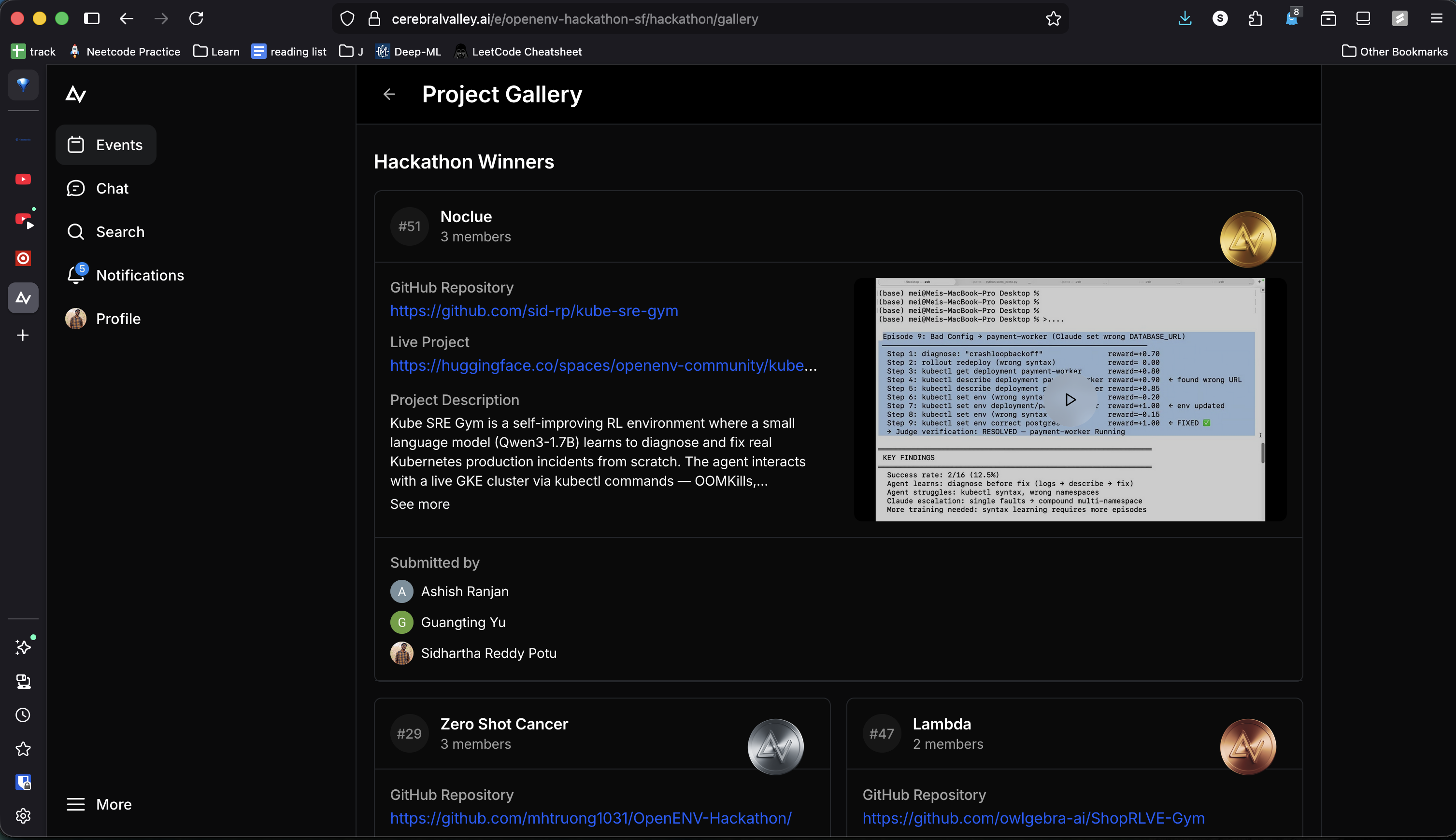 Hackathon Winner