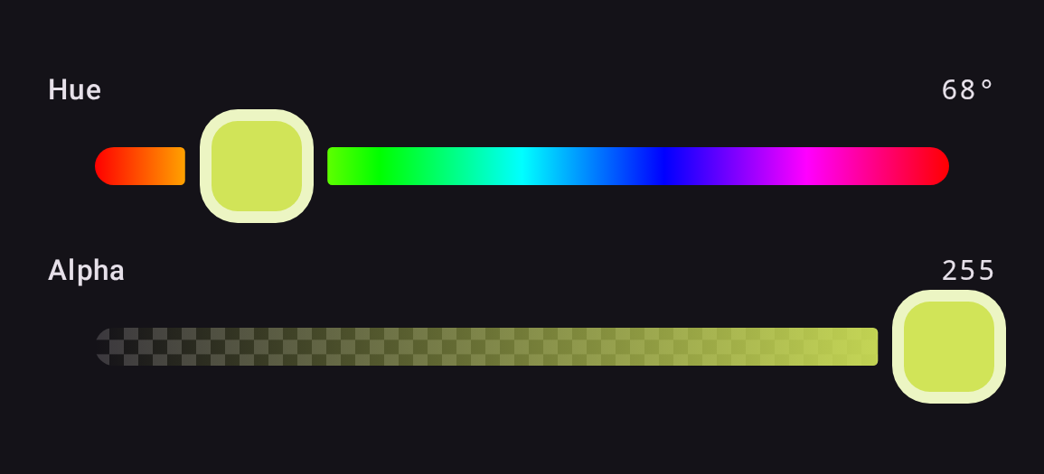 Custom thumb
