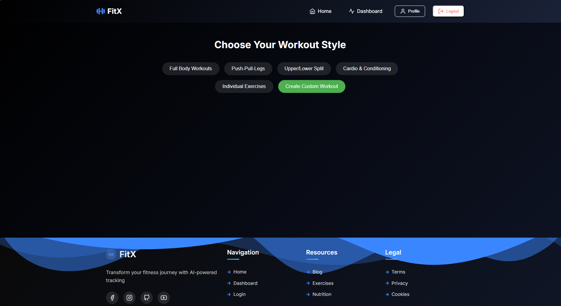 GitHub - sidharth0909/FitX: FitX is an advanced fitness tracking ...