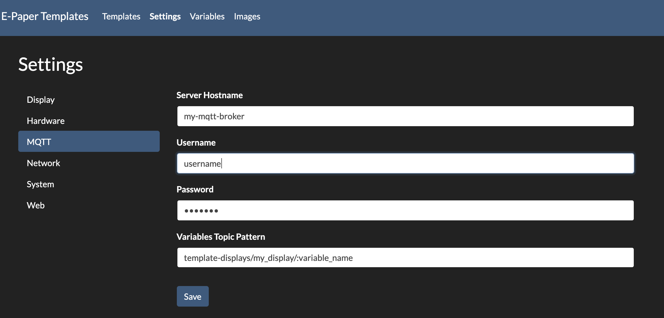 MQTT Setup