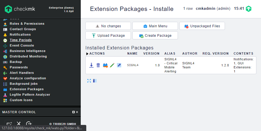 Extension Packages