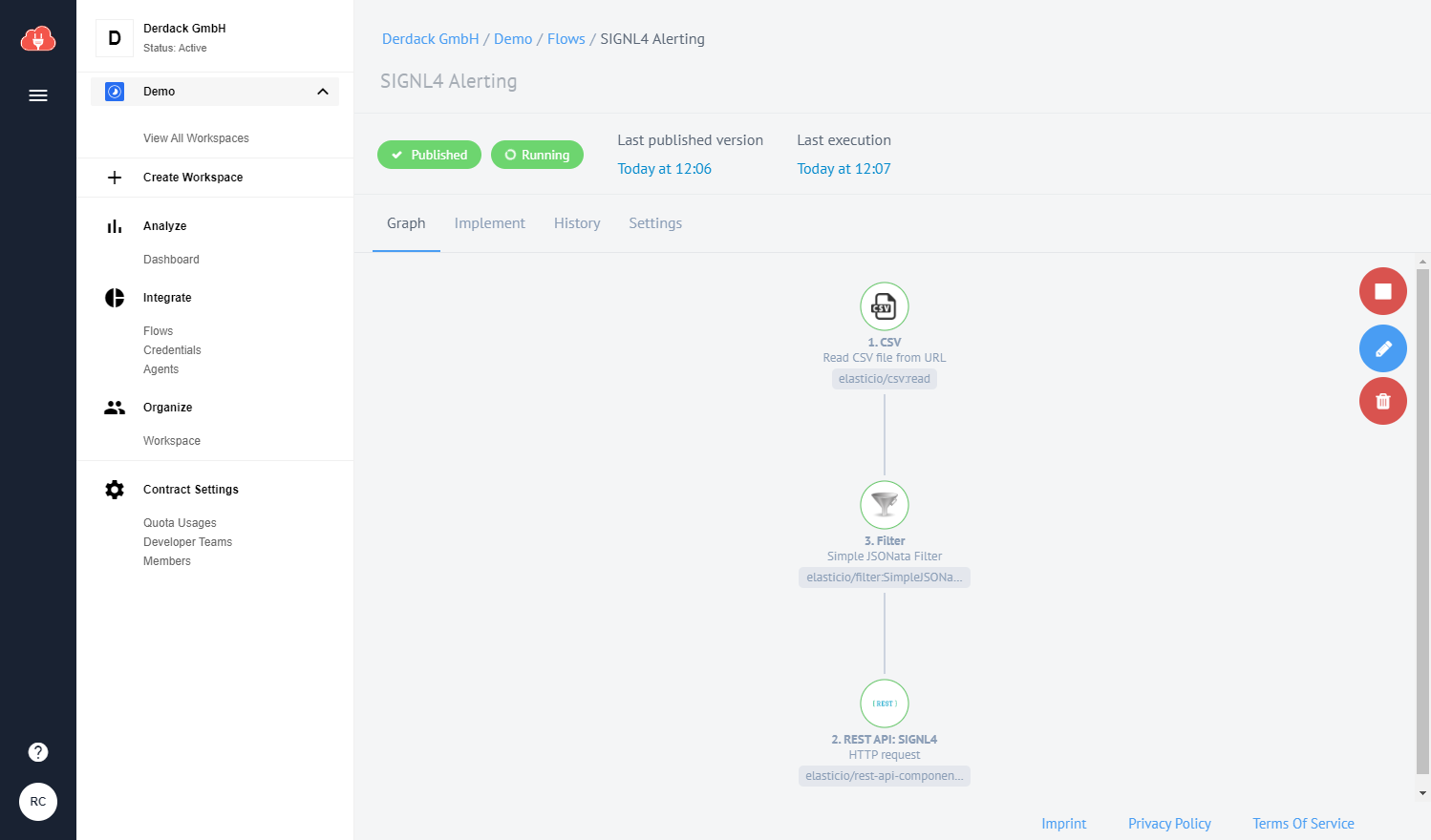 elastic.io Flow