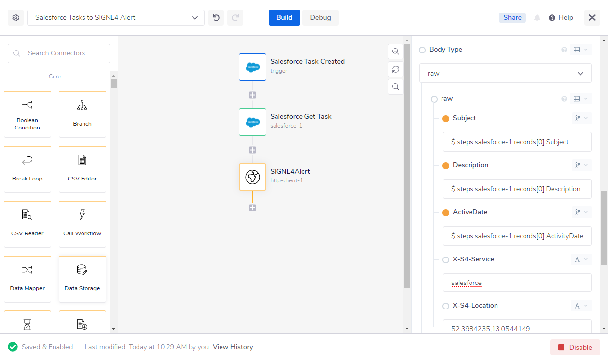 Tray.io Worklow