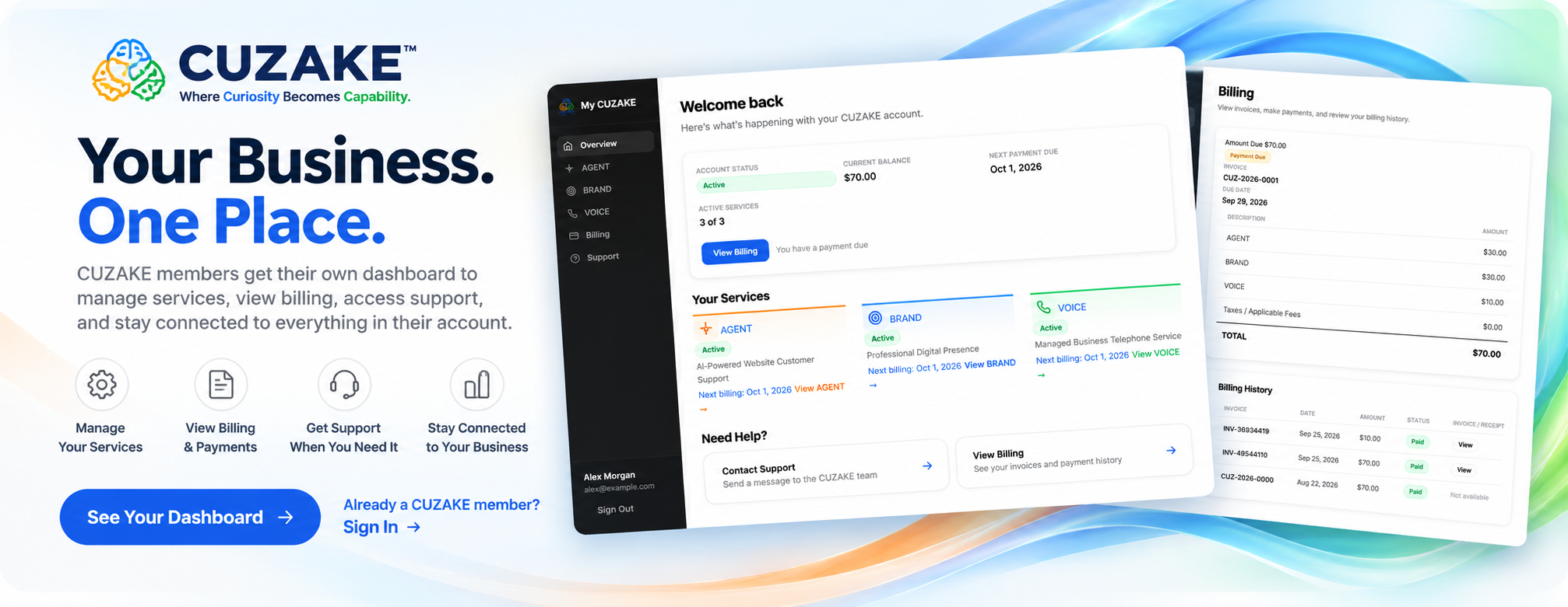 CUZAKE — Become a Member