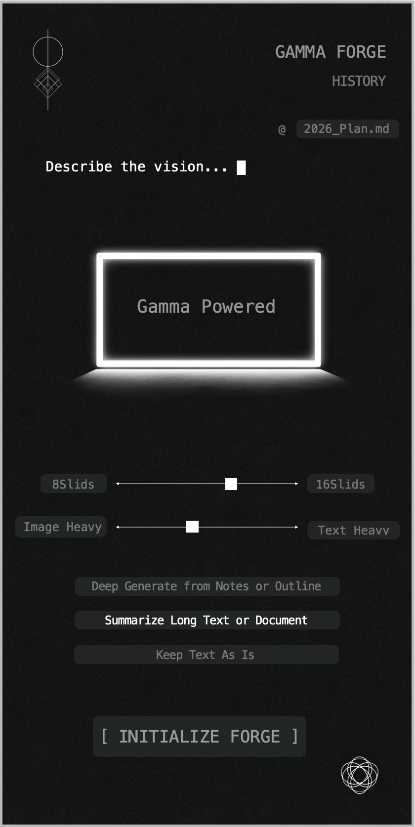Gamma Forge