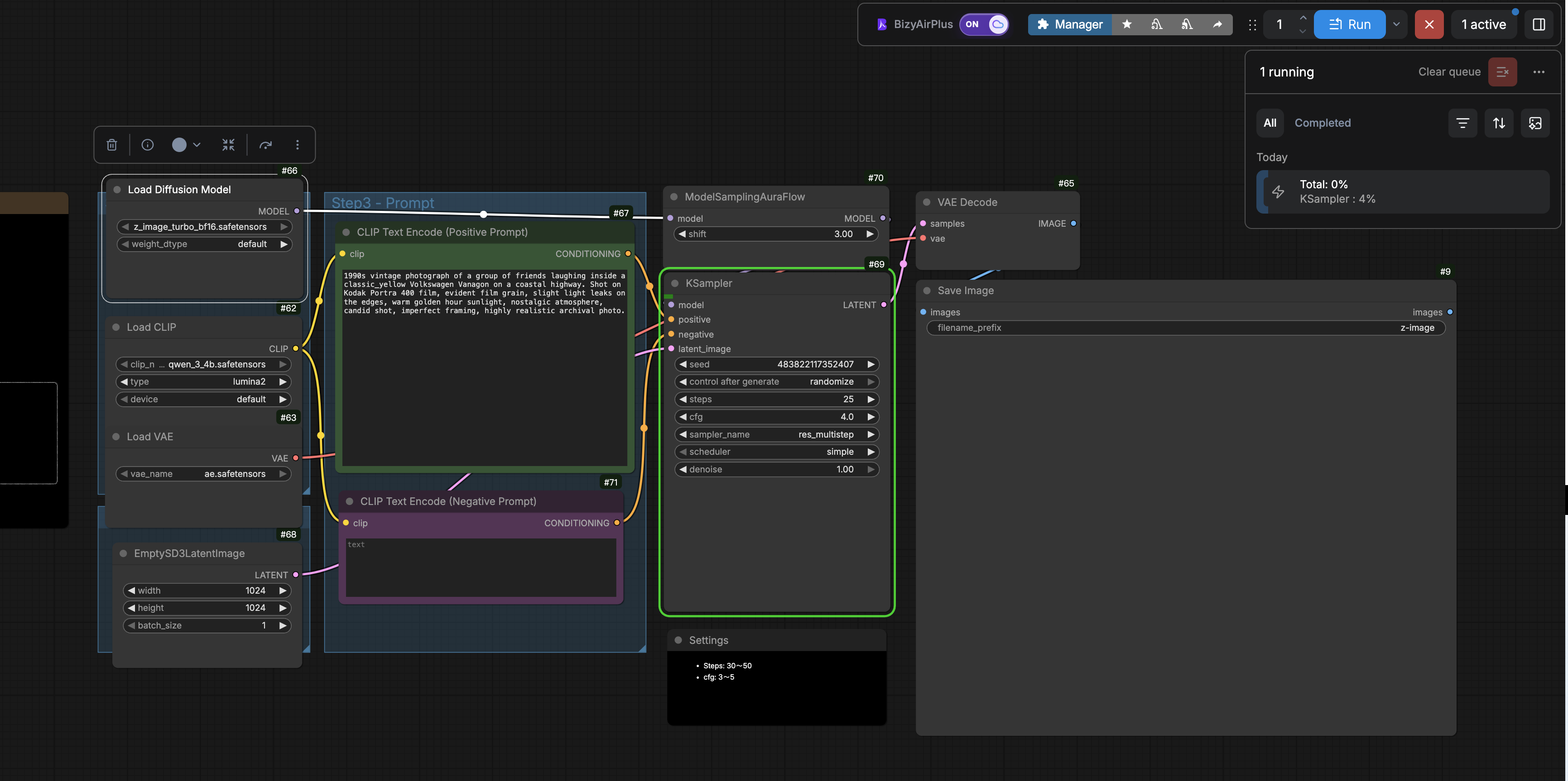 BizyAirPlus workflow