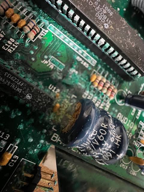 Battery leak