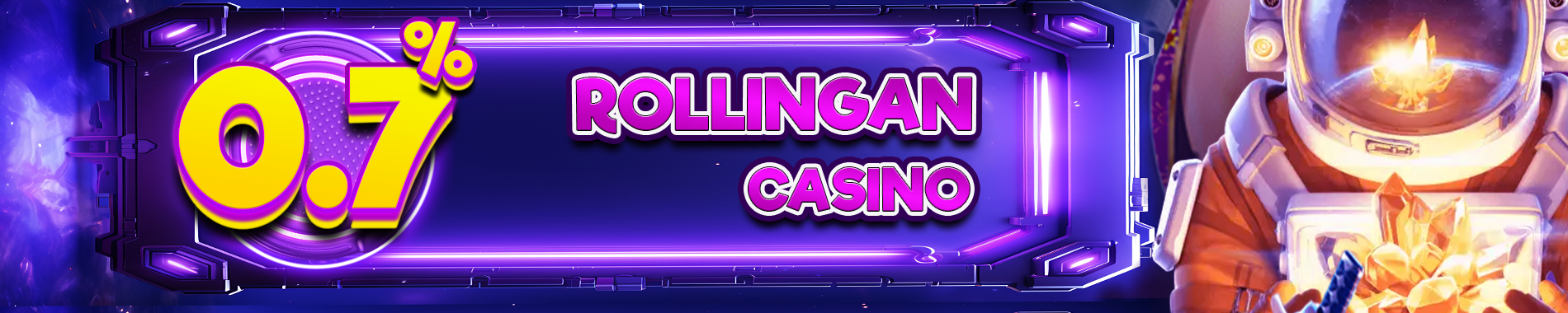 Bonus Rollingan Mingguan 0,7%