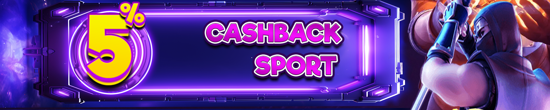 BONUS CASHBACK Sport 5%