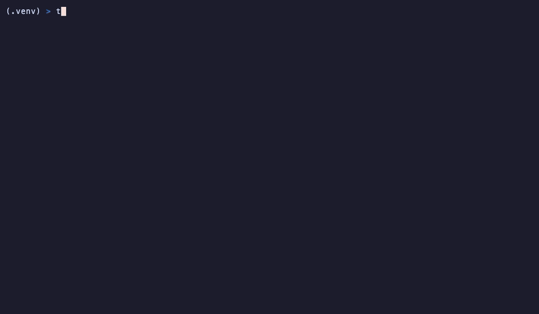 querying the export with DuckDB