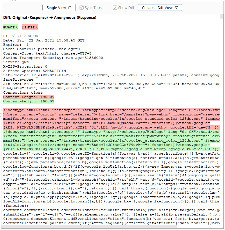 Auth Analyzer