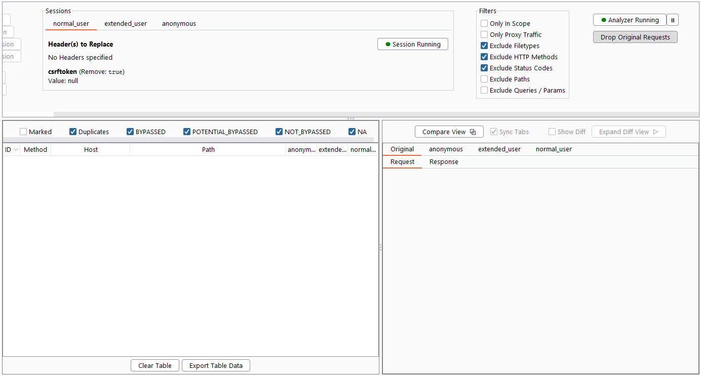 Auth Analyzer