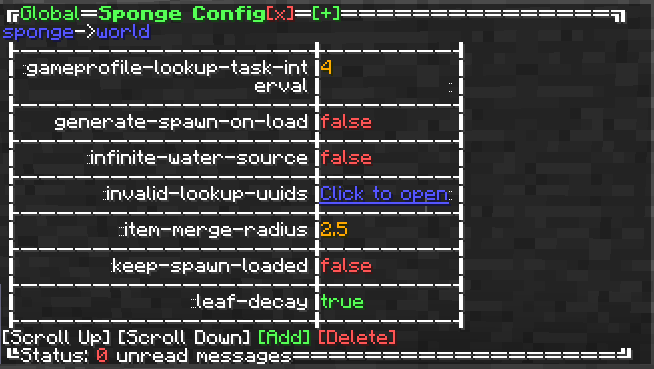 Config editor 2