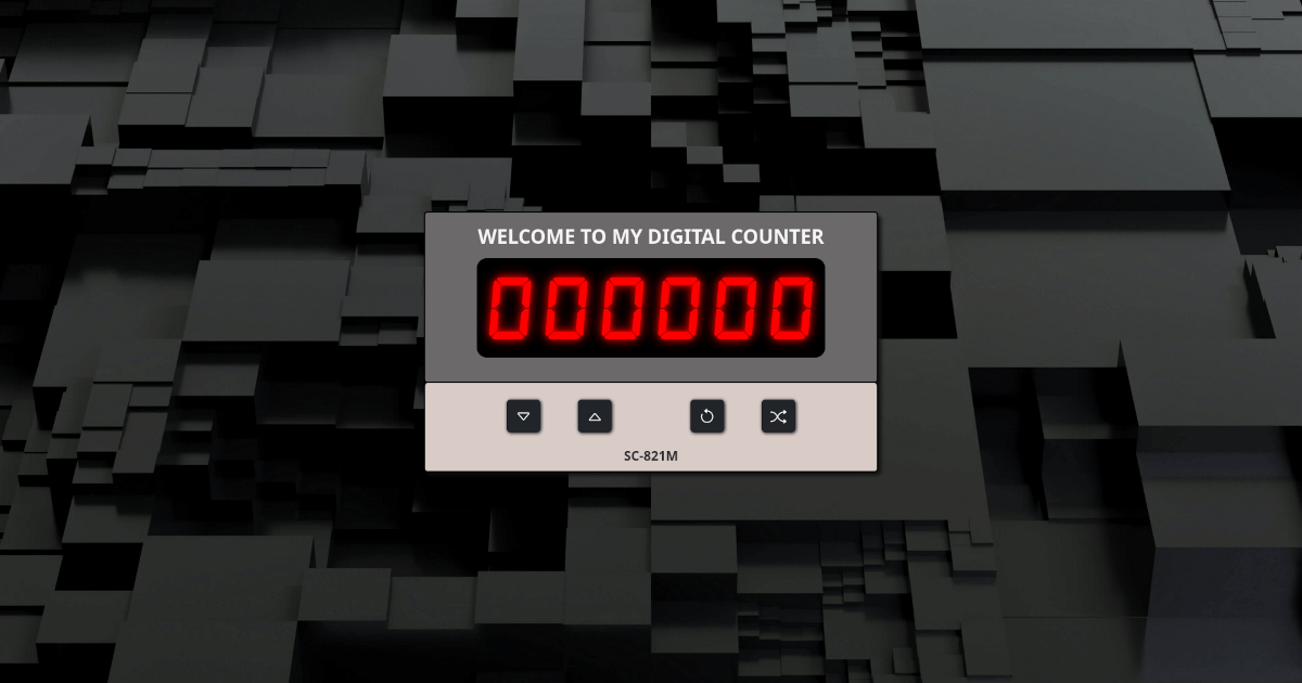 Digital Counter Preview