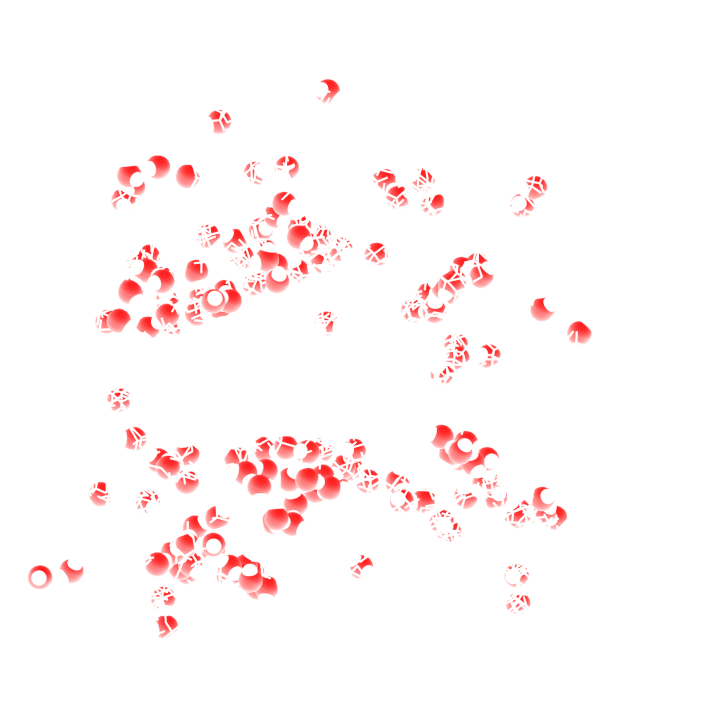 Water in polymer - molecular dynamics