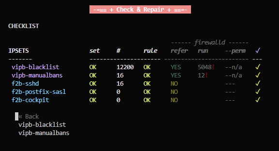 VIPB Check&Repair (WIP)