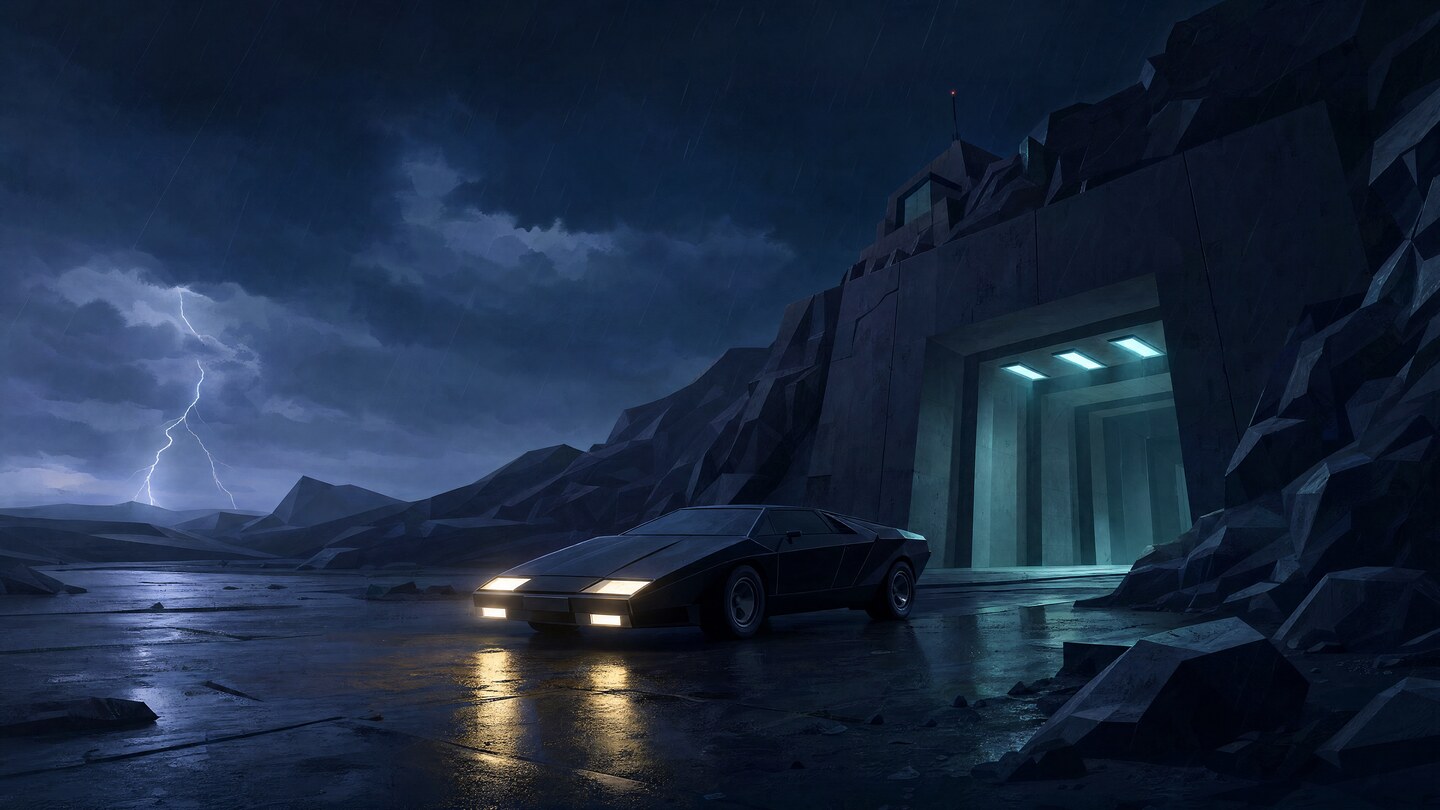 Arrival at the laboratory — Another World wallpaper