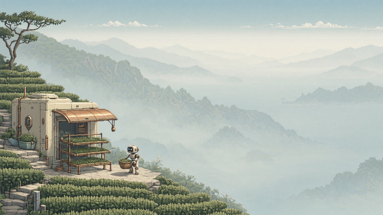 Tea terraces