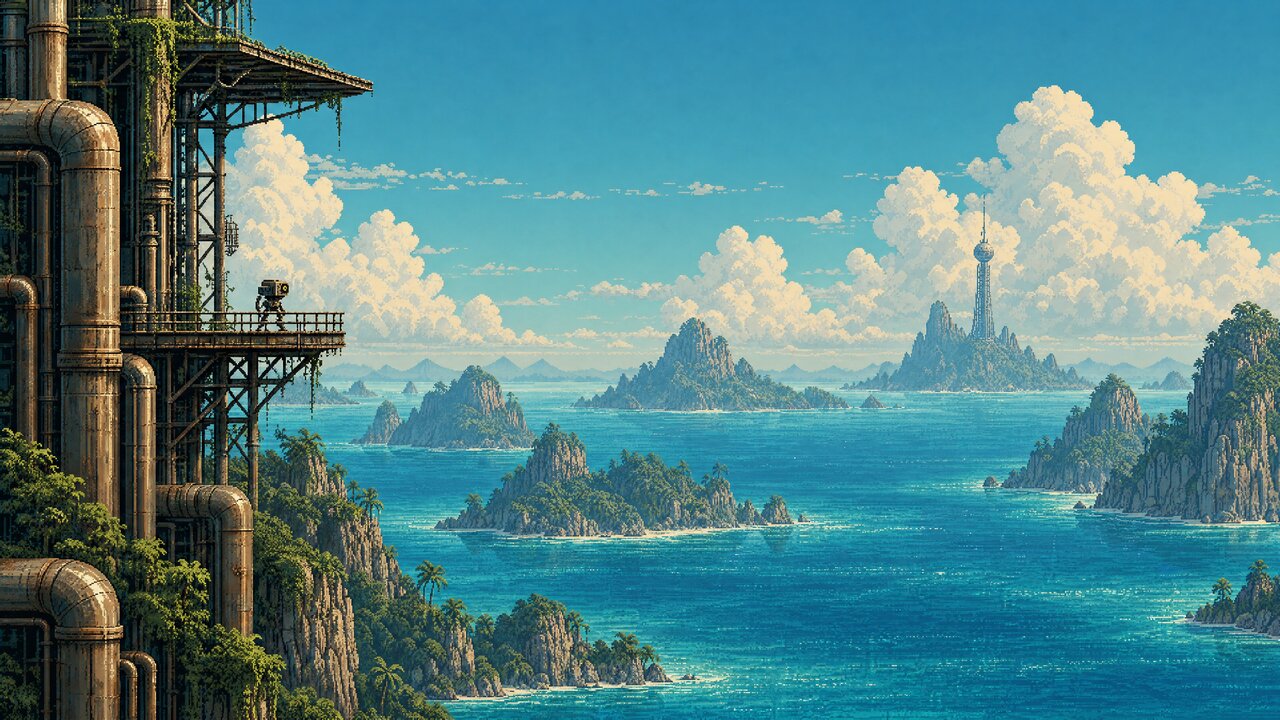 Tropical archipelago