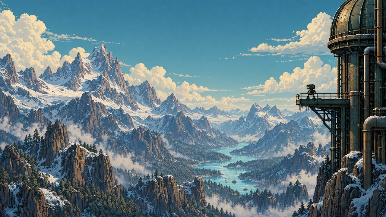 Alpine mountains